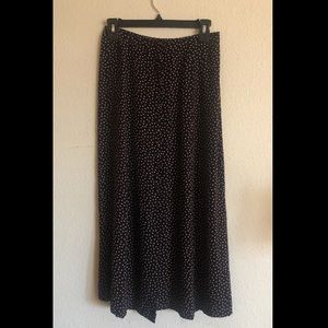 Vintage button maxi skirt